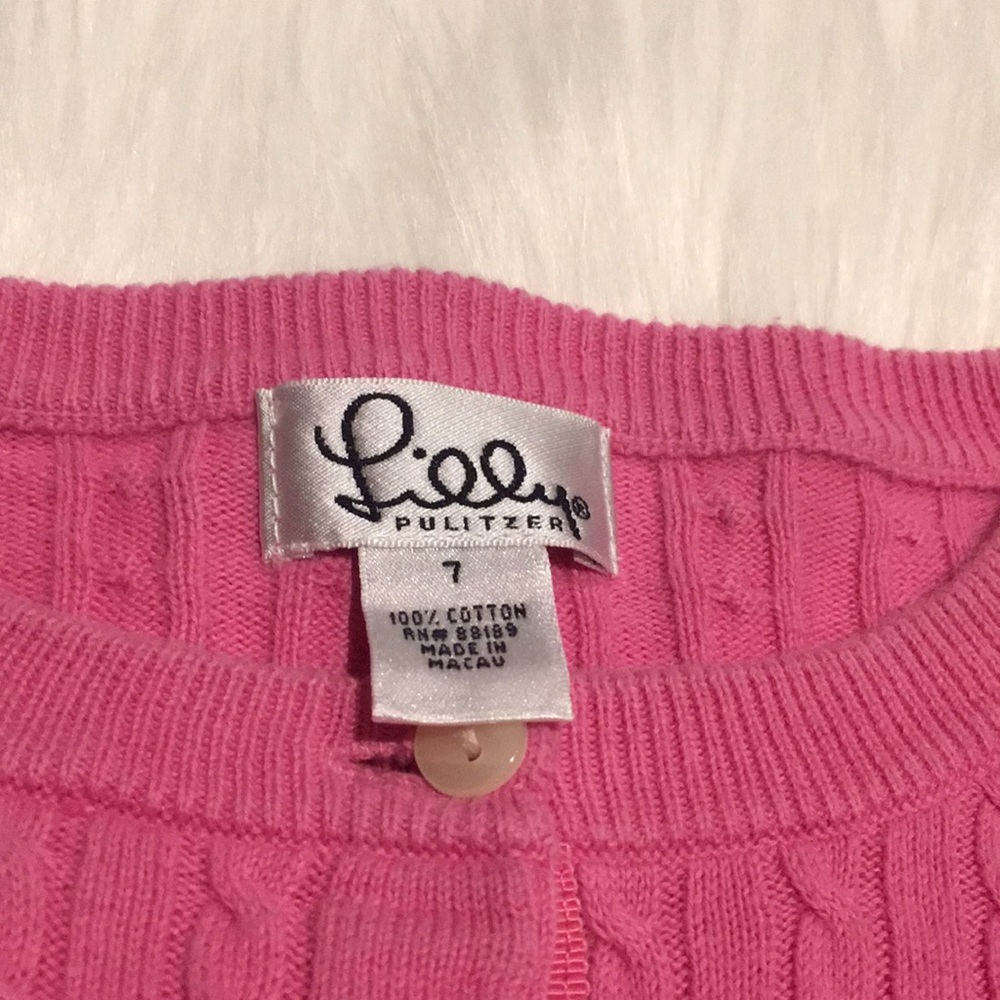 Girls - Lilly Pulitzer Cardigan - Picture 2 of 4